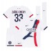 Paris Saint-Germain Warren Zaire-Emery #33 Bortedraktsett Barn 2024-25 Korte ermer (+ Korte bukser)